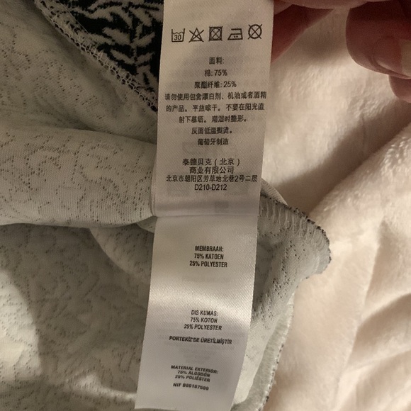 Ted Baker London Floral Crewneck Long Sleeves Zippered Detail Size 2 US 4-6 - Picture 10 of 12